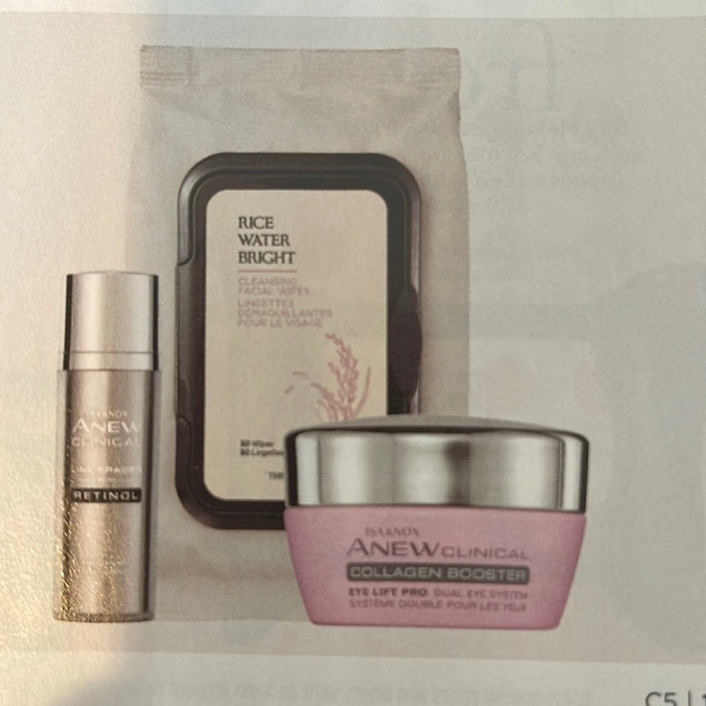 Avon Face and Eyes Set